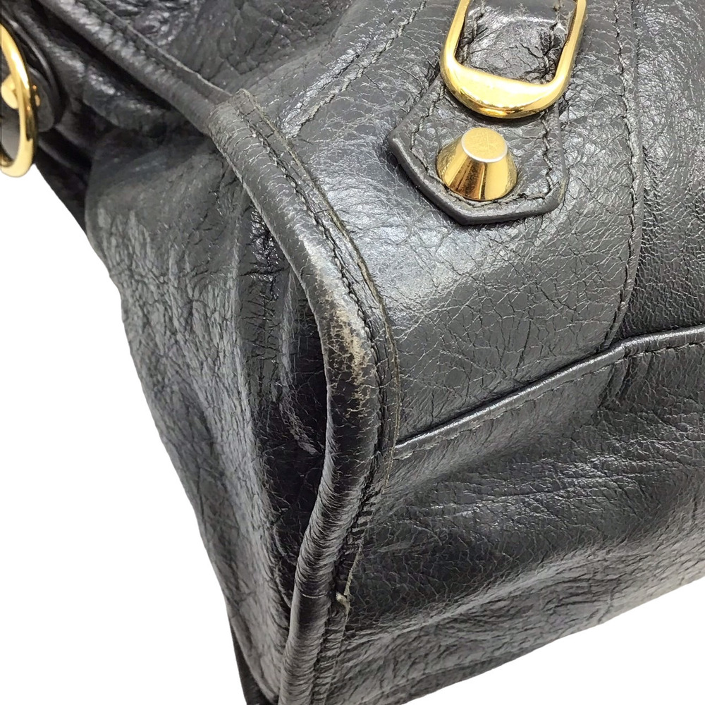 BALENCIAGA The City Gray Bag Handbag Shoulder Leather - Picture 3 of 11